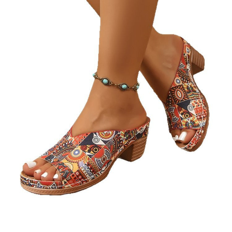 Classic Orthopedic Sandals with Timeless Style