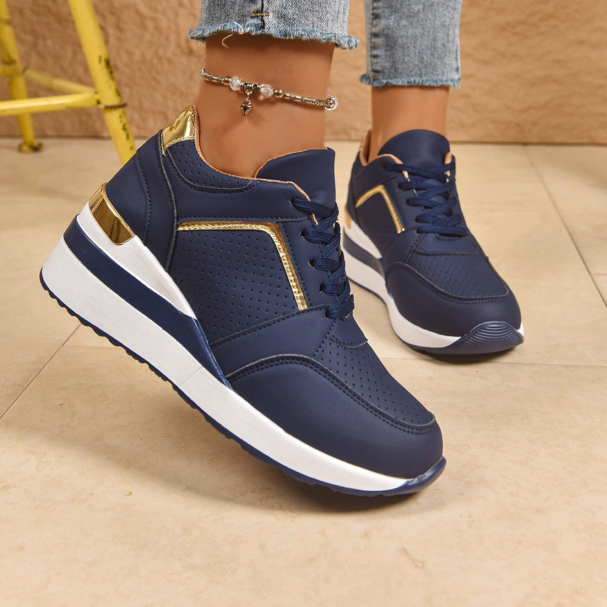 Chic Orthopedic Sneakers with Unique Design