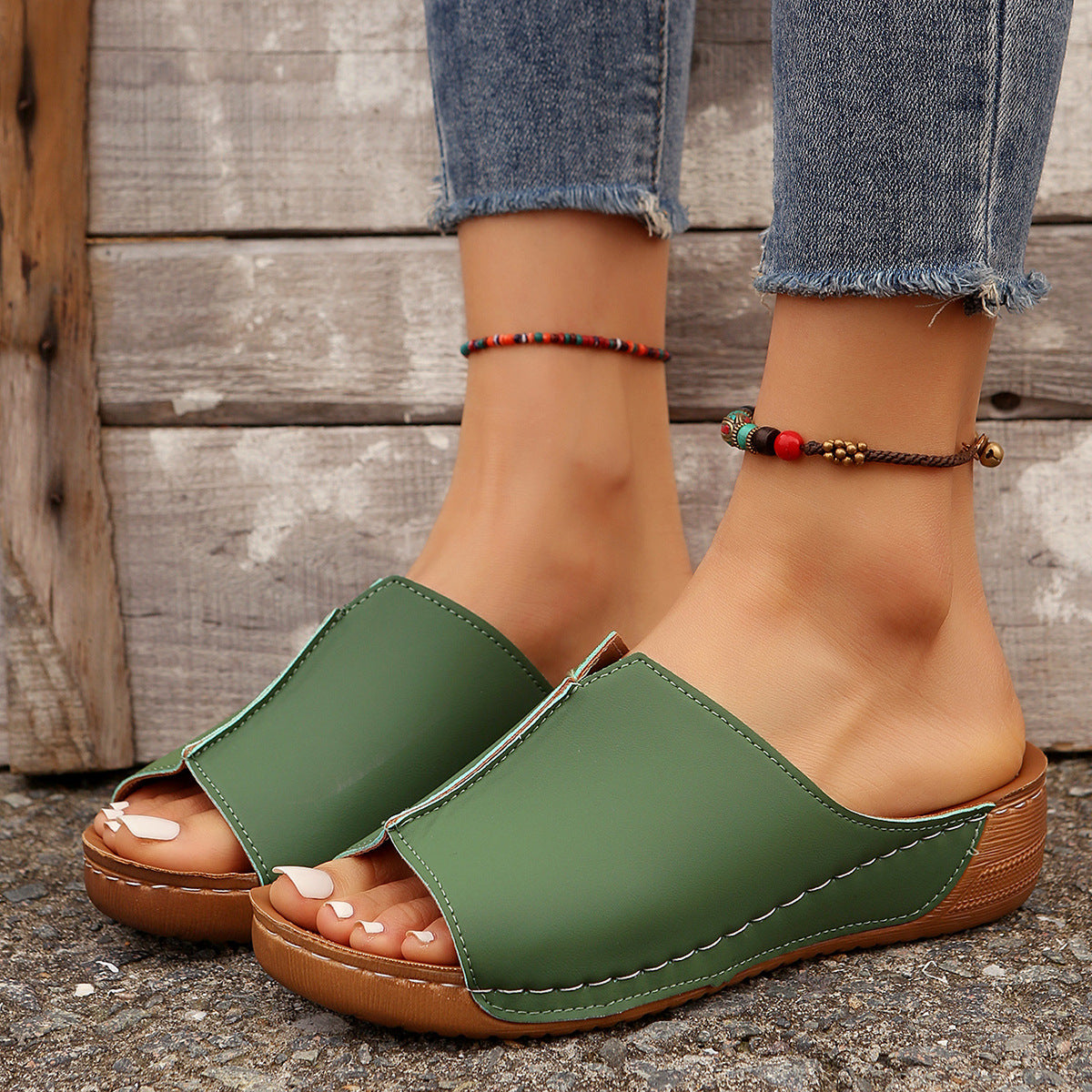 Vintage Inspired Orthopedic Sandals