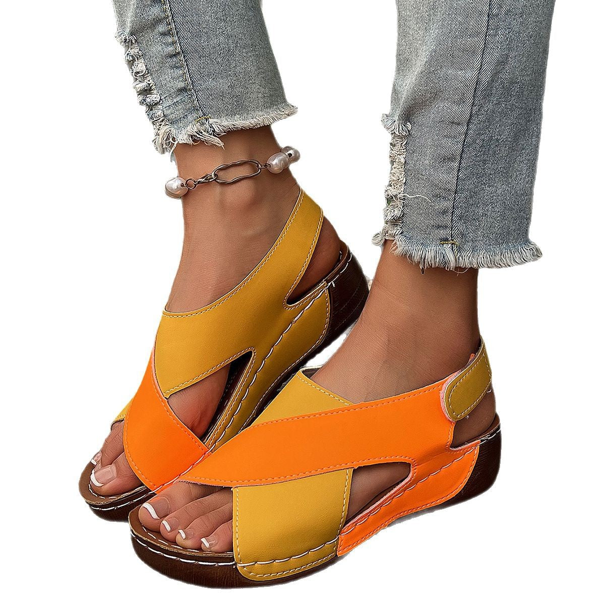 Chic Orthopedic Sandals with Unique Design