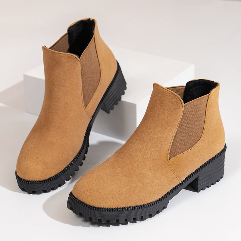 Chic Orthopedic Boots with Unique Design