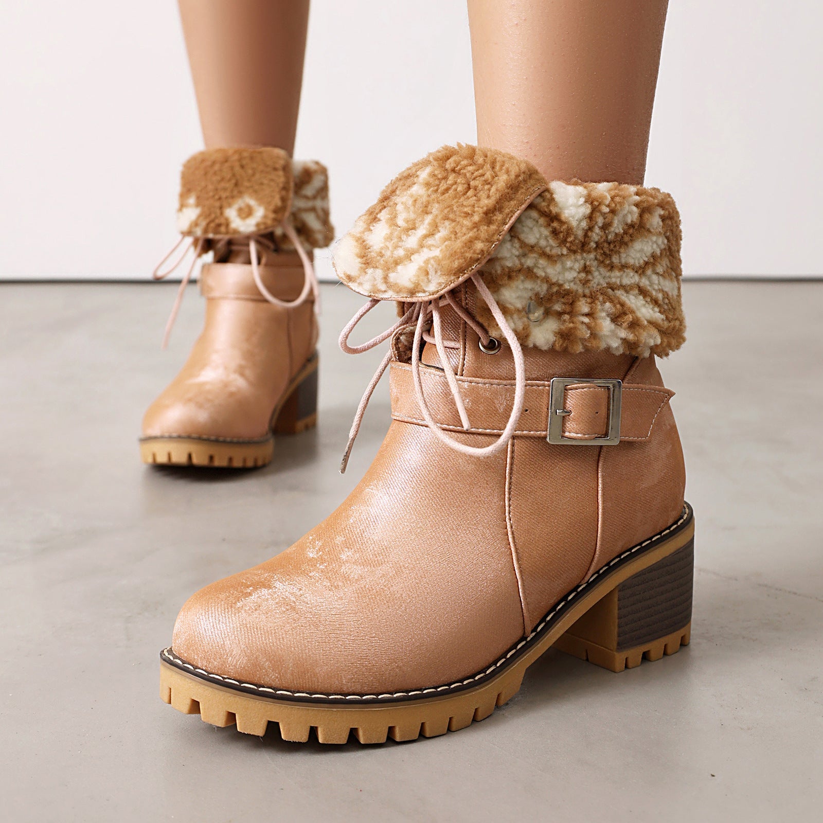 Vintage Inspired Orthopedic Boots