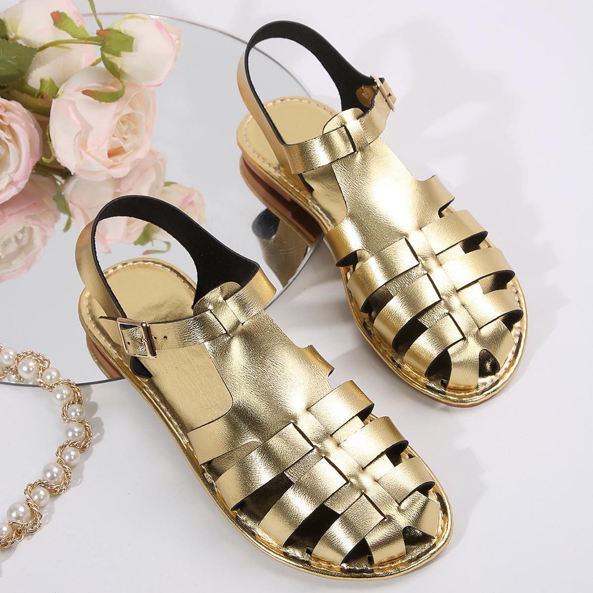 Classic Orthopedic Sandals with Timeless Style