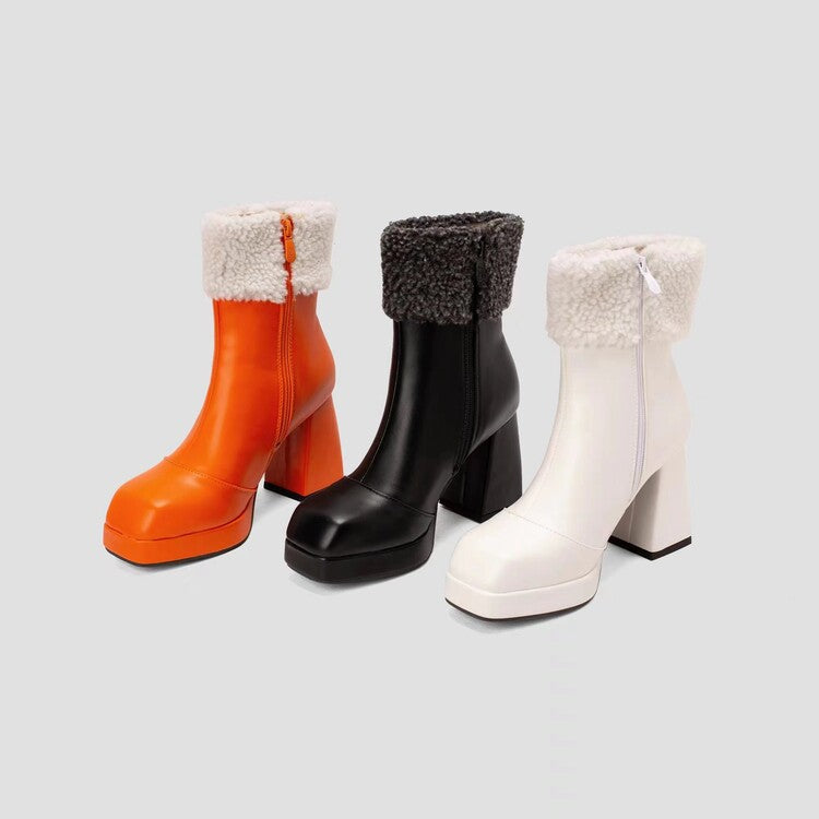 Classic Orthopedic Boots with Timeless Style