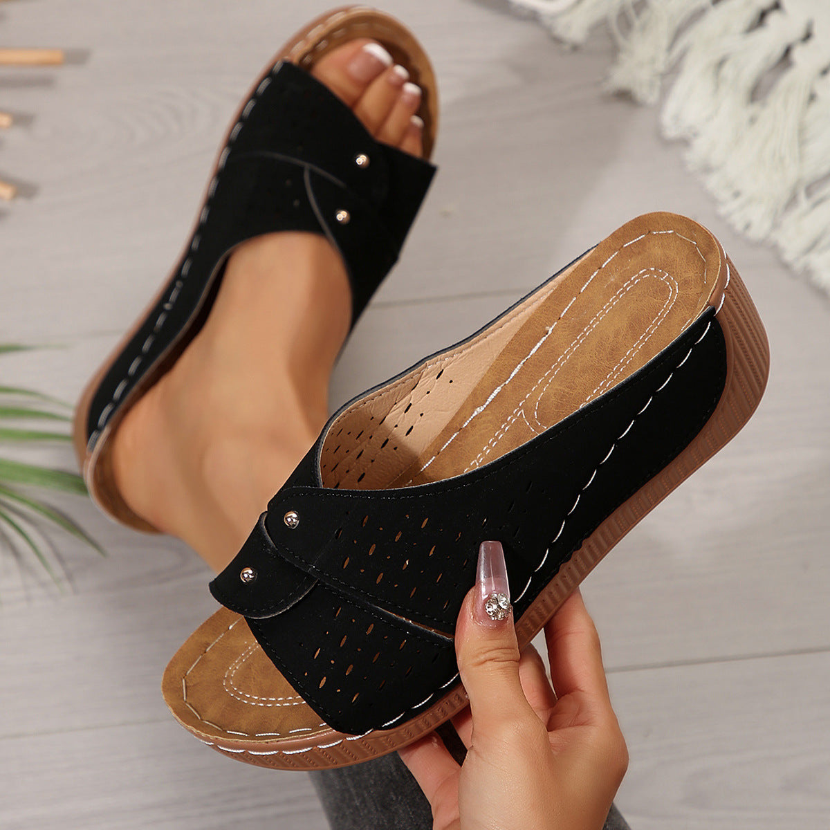 Vintage Inspired Orthopedic Sandals