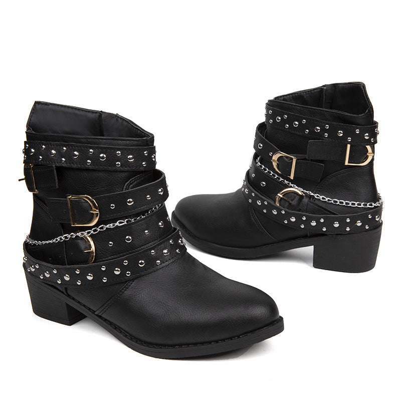 Classic Orthopedic Boots with Timeless Style