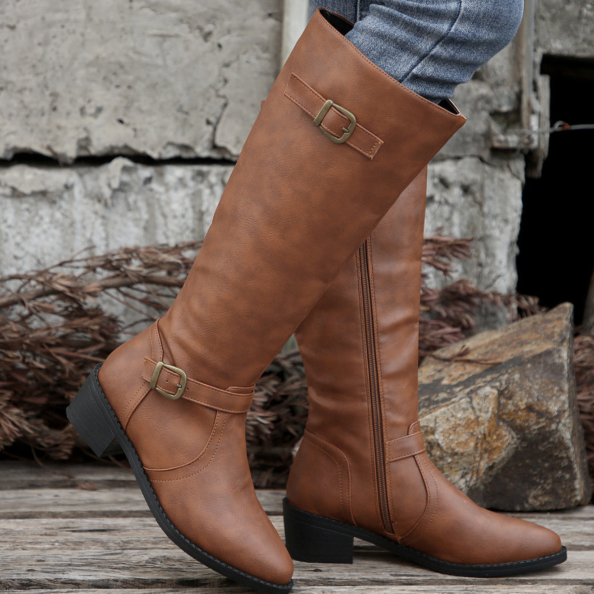 Chic Orthopedic Boots with Unique Design