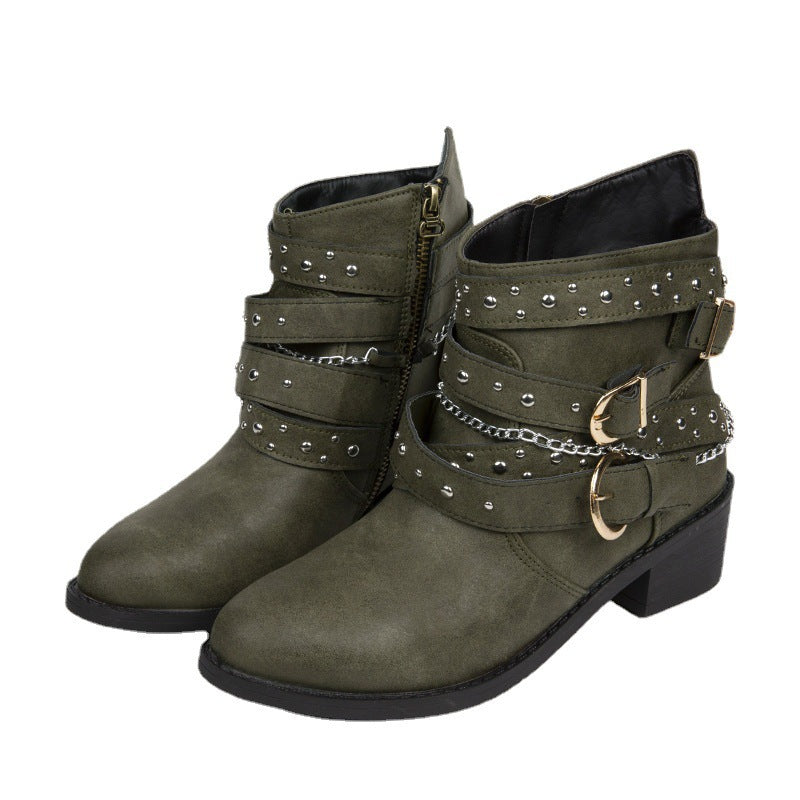 Classic Orthopedic Boots with Timeless Style