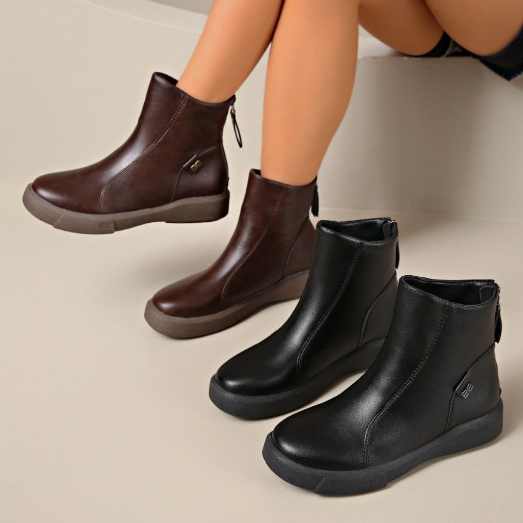 Classic Orthopedic Boots with Timeless Style