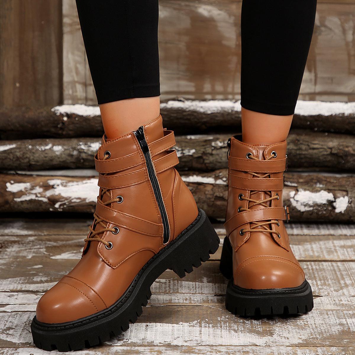 Classic Orthopedic Boots with Timeless Style