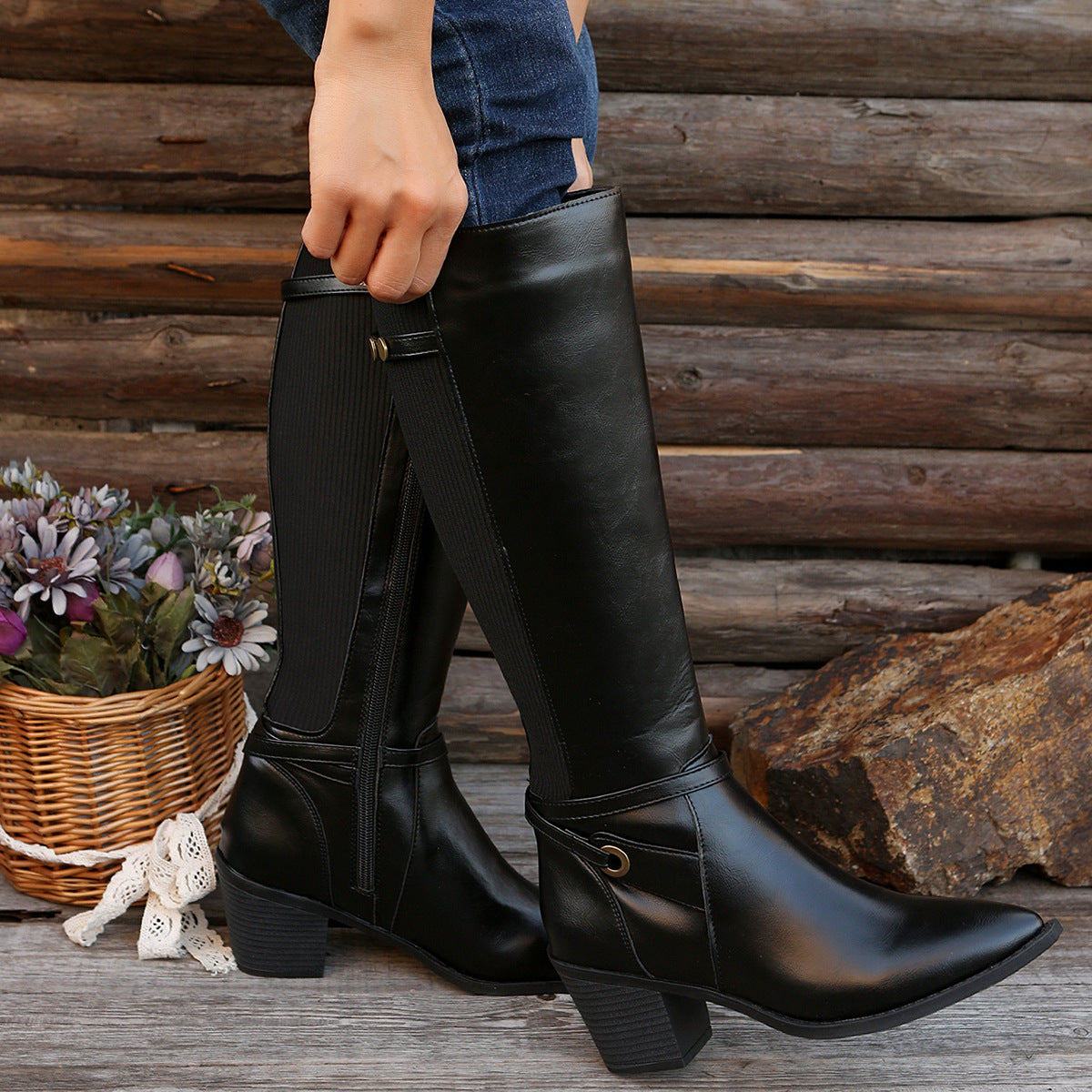 Classic Orthopedic Boots with Timeless Style