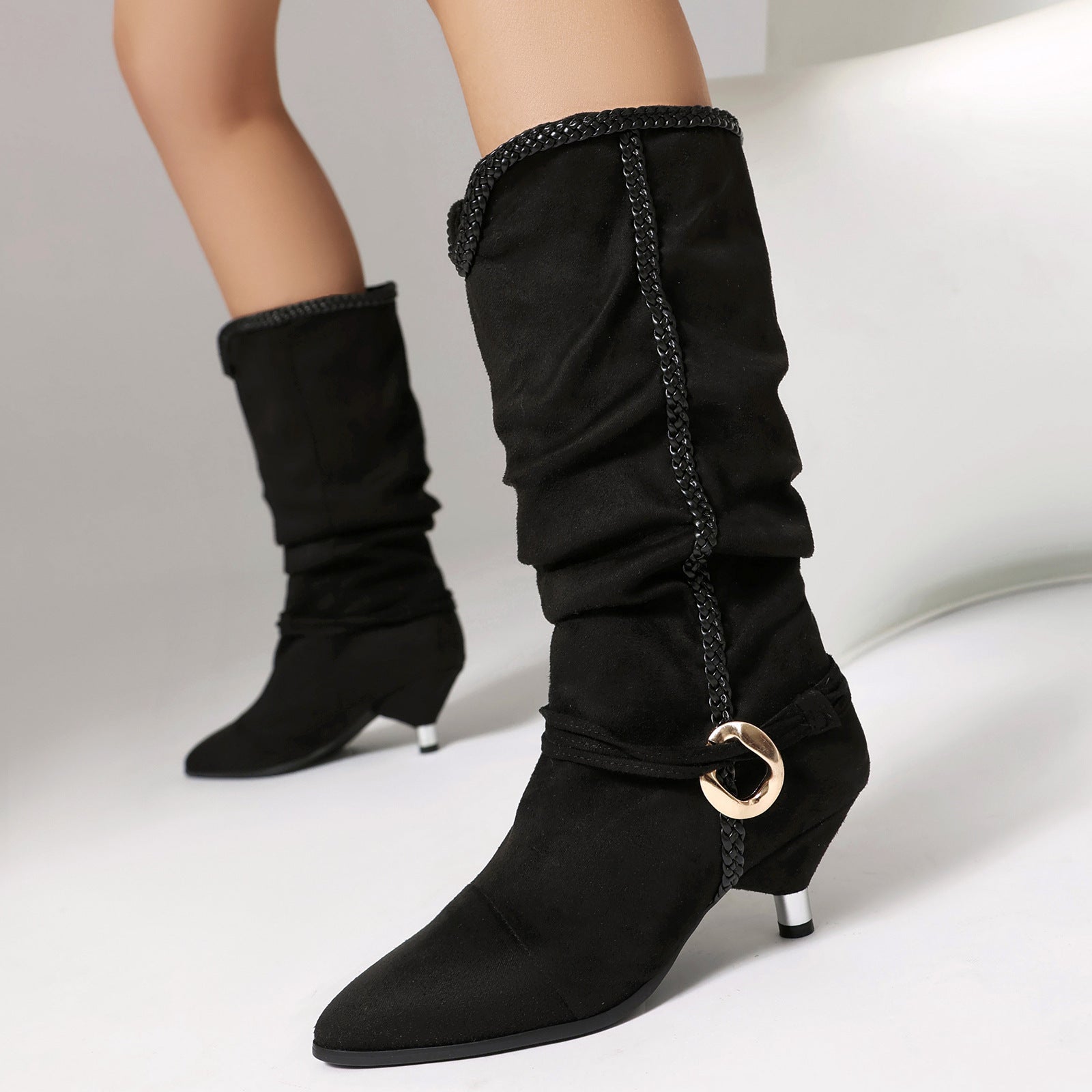 Chic Orthopedic Boots with Unique Design