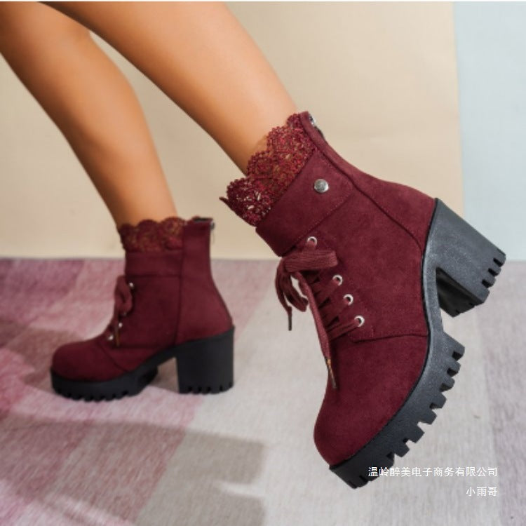 Classic Orthopedic Boots with Timeless Style