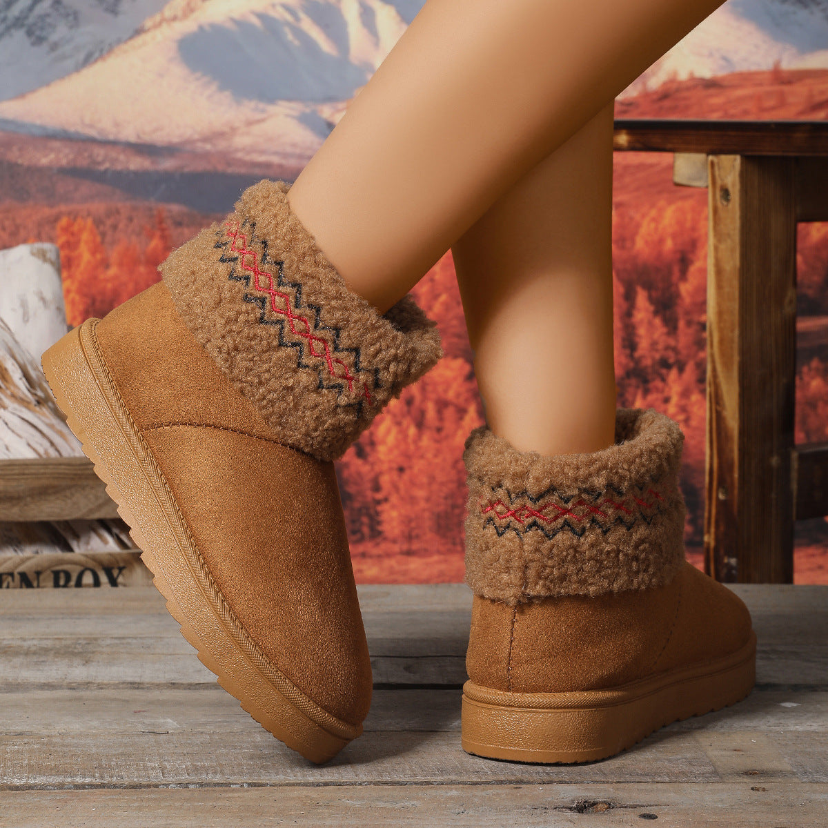Classic Orthopedic Boots with Timeless Style