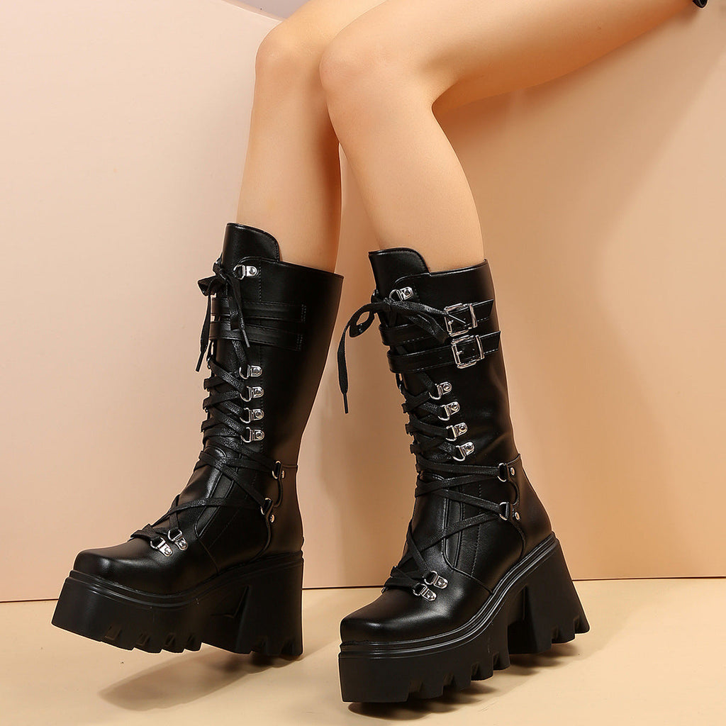 Vintage Inspired Orthopedic Boots