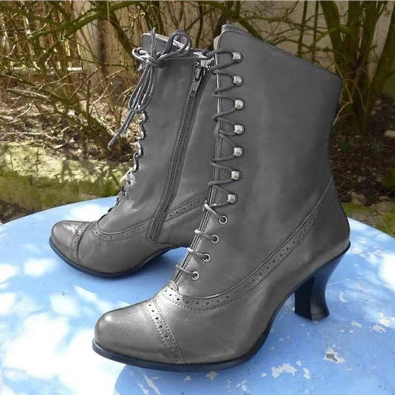 Classic Orthopedic Boots with Timeless Style
