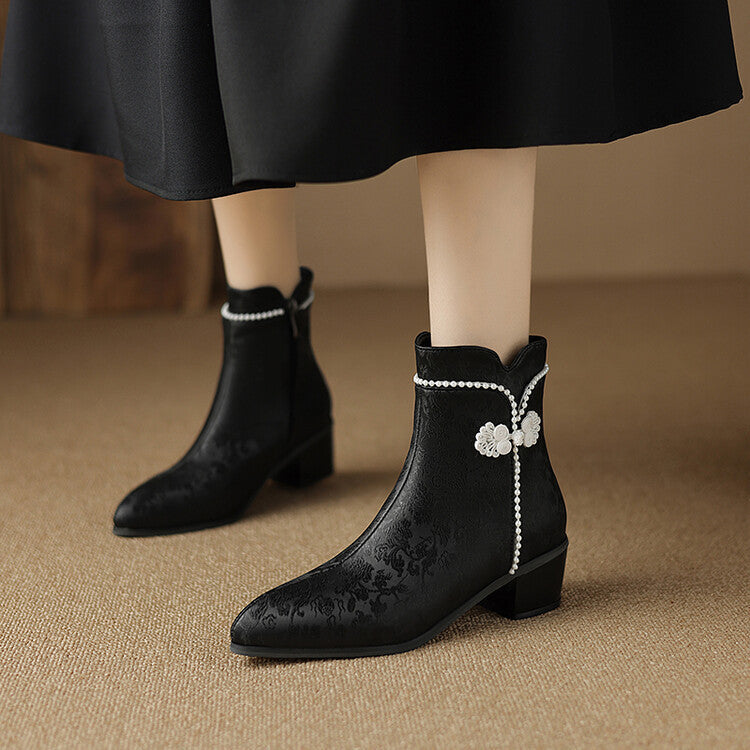 Chic Orthopedic Boots with Unique Design