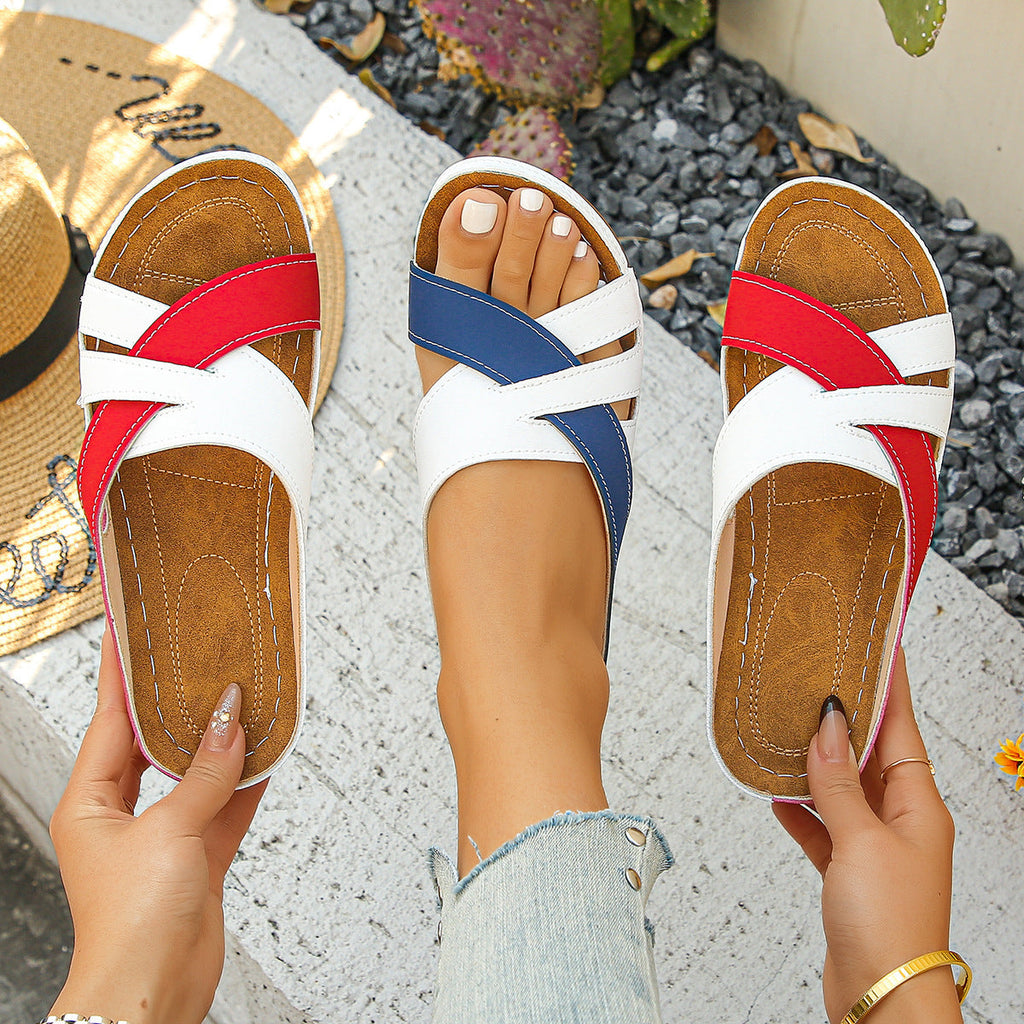 Vintage Inspired Orthopedic Sandals