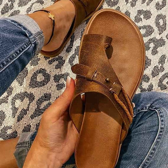 Vintage Inspired Orthopedic Sandals