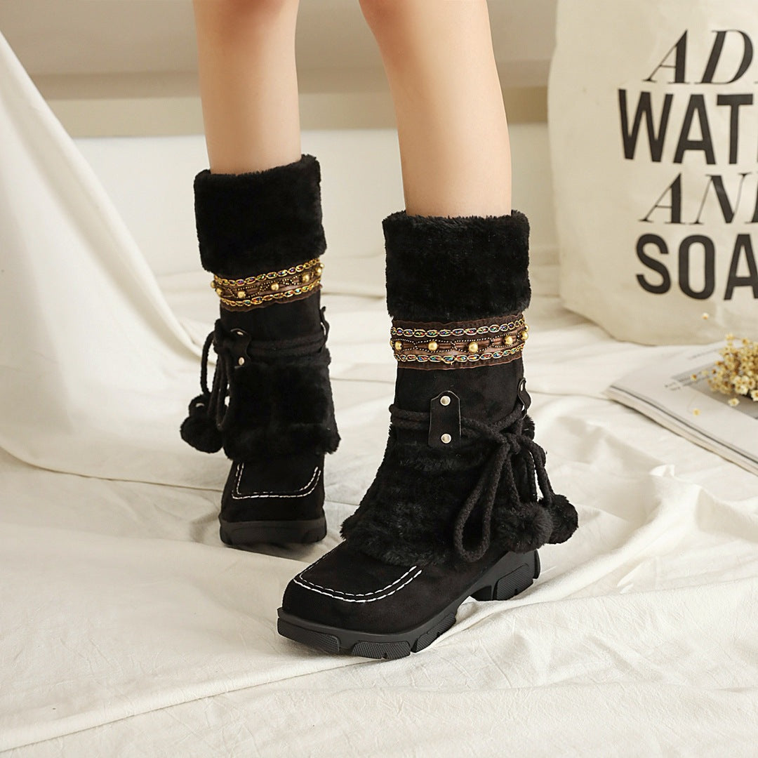 Vintage Inspired Orthopedic Boots