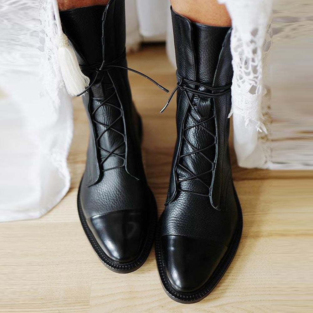 Classic Orthopedic Boots with Timeless Style