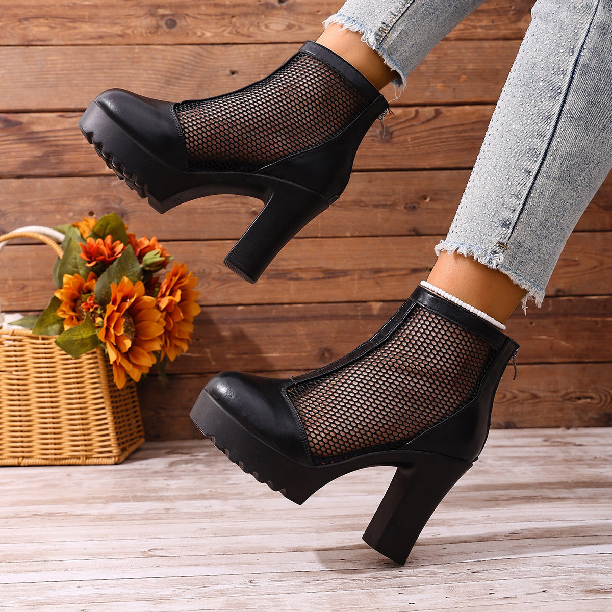 Chic Orthopedic Boots with Unique Design