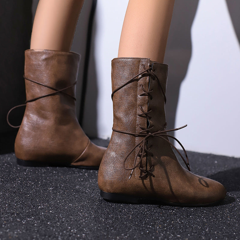 Chic Orthopedic Boots with Unique Design