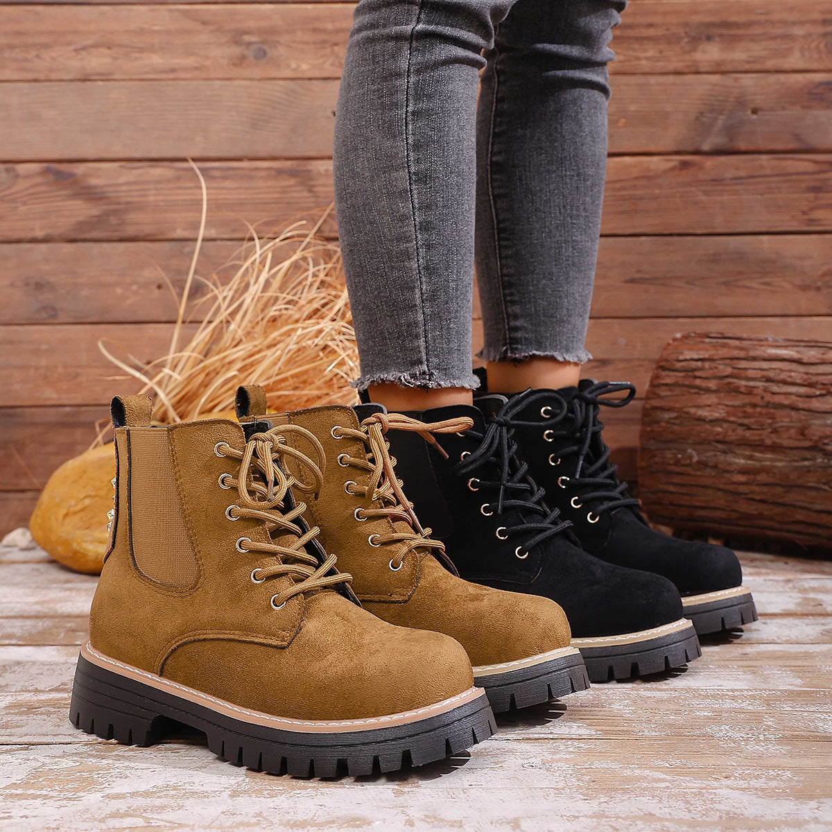 Vintage Inspired Orthopedic Boots