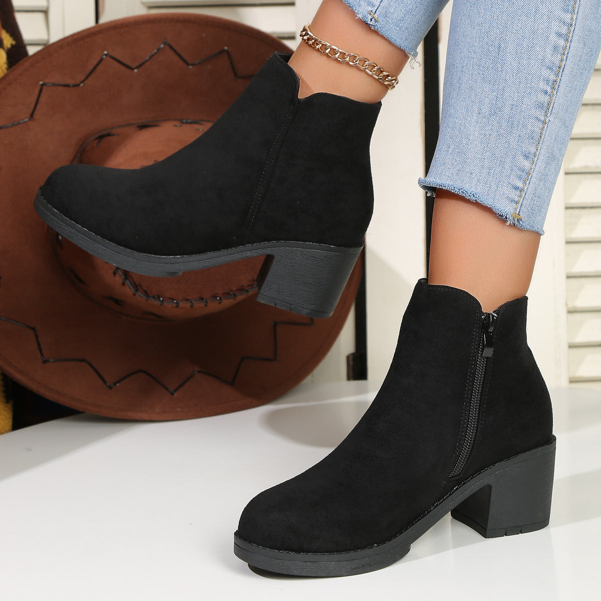 Chic Orthopedic Boots with Unique Design