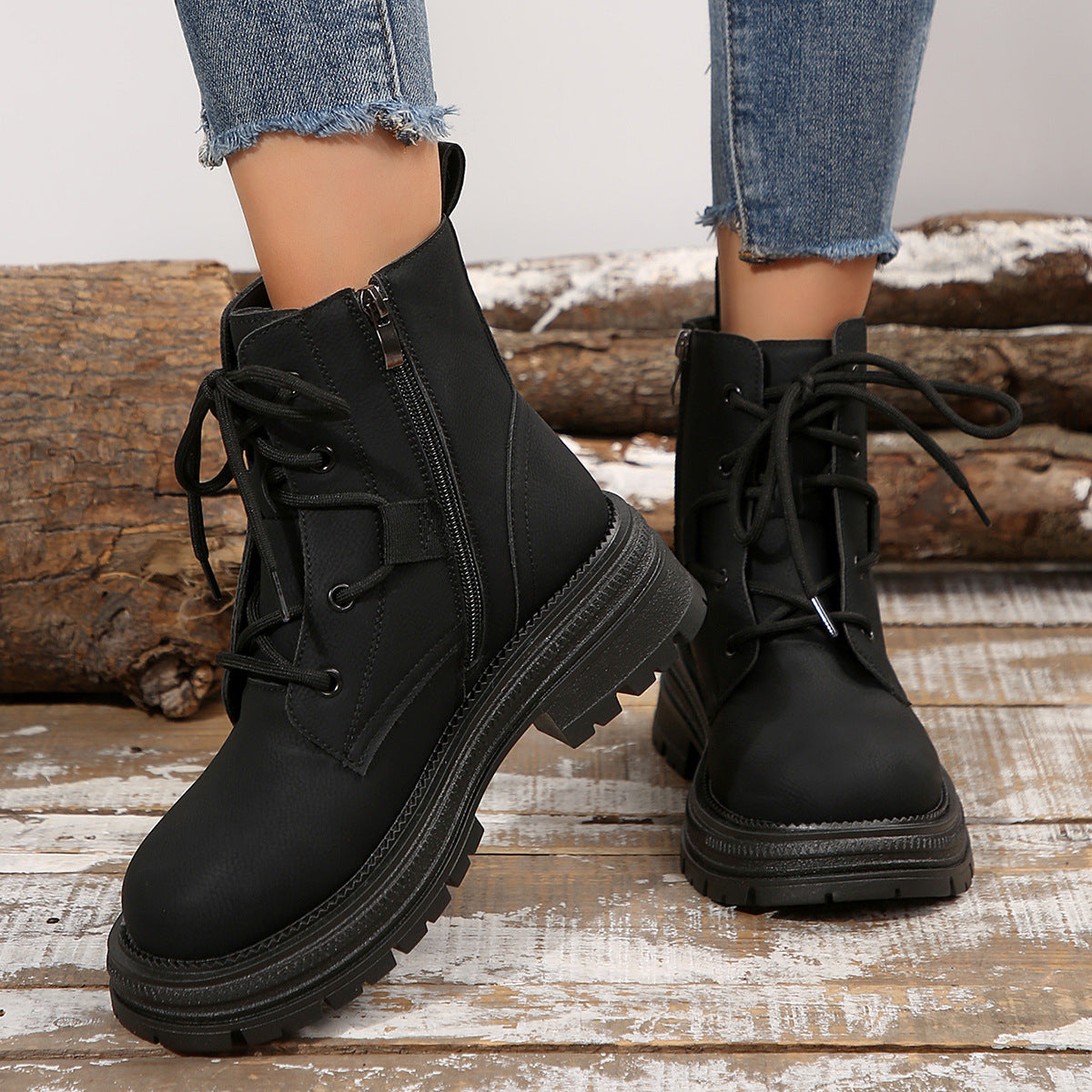 Vintage Inspired Orthopedic Boots