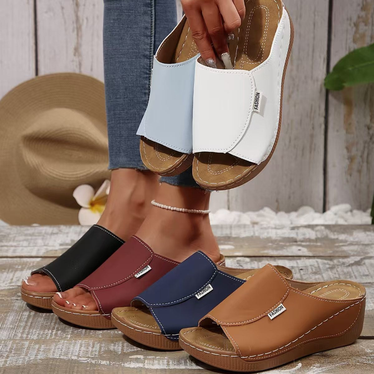 Classic Orthopedic Sandals with Timeless Style
