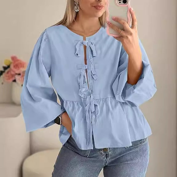 Gracefully Styled Blouse for Any Occasion