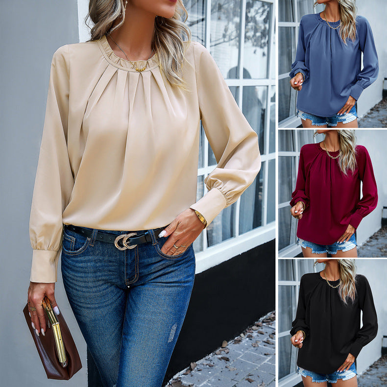A Vintage Style Blouse with Delicate Timeless Details