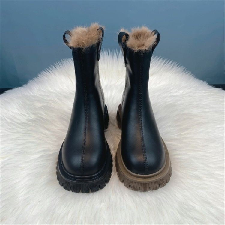 Classic Orthopedic Boots with Timeless Style