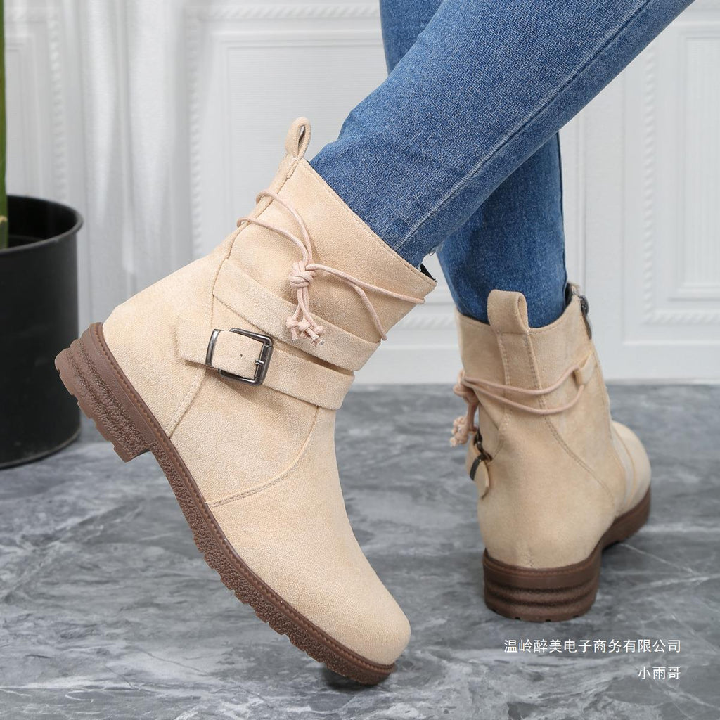 Chic Orthopedic Boots with Unique Design