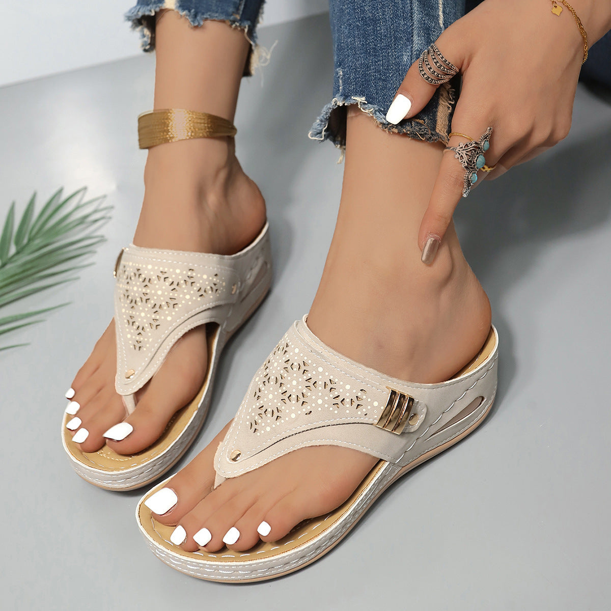 Vintage Inspired Orthopedic Sandals