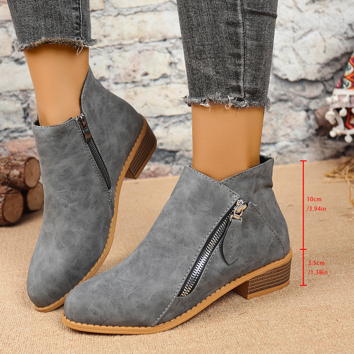 Vintage Inspired Orthopedic Boots