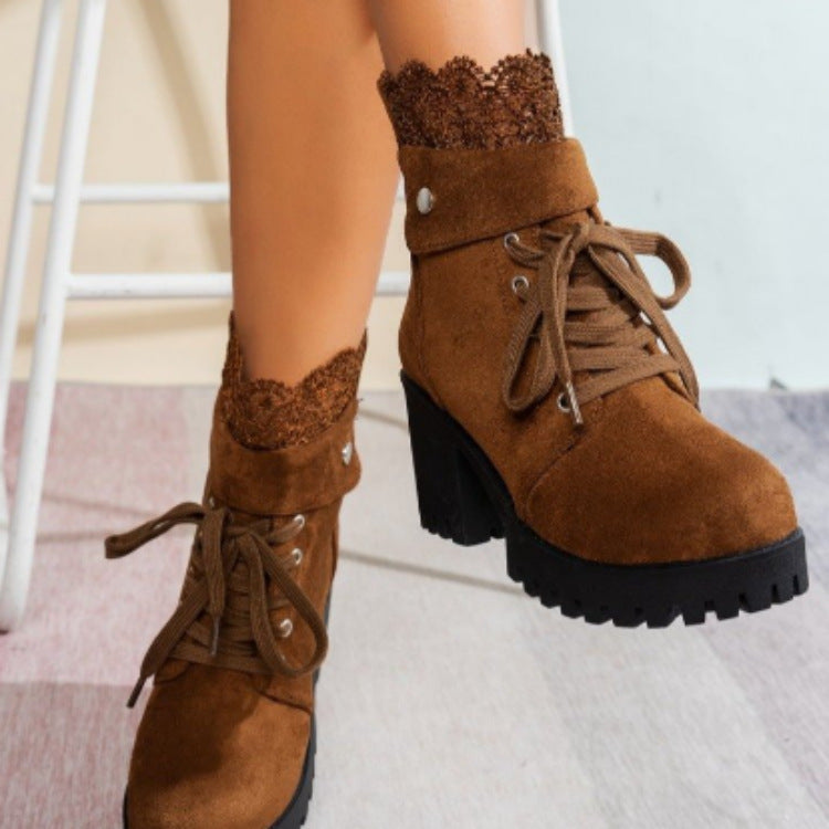 Classic Orthopedic Boots with Timeless Style