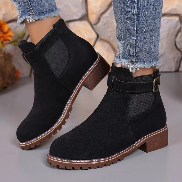 Classic Orthopedic Boots with Timeless Style