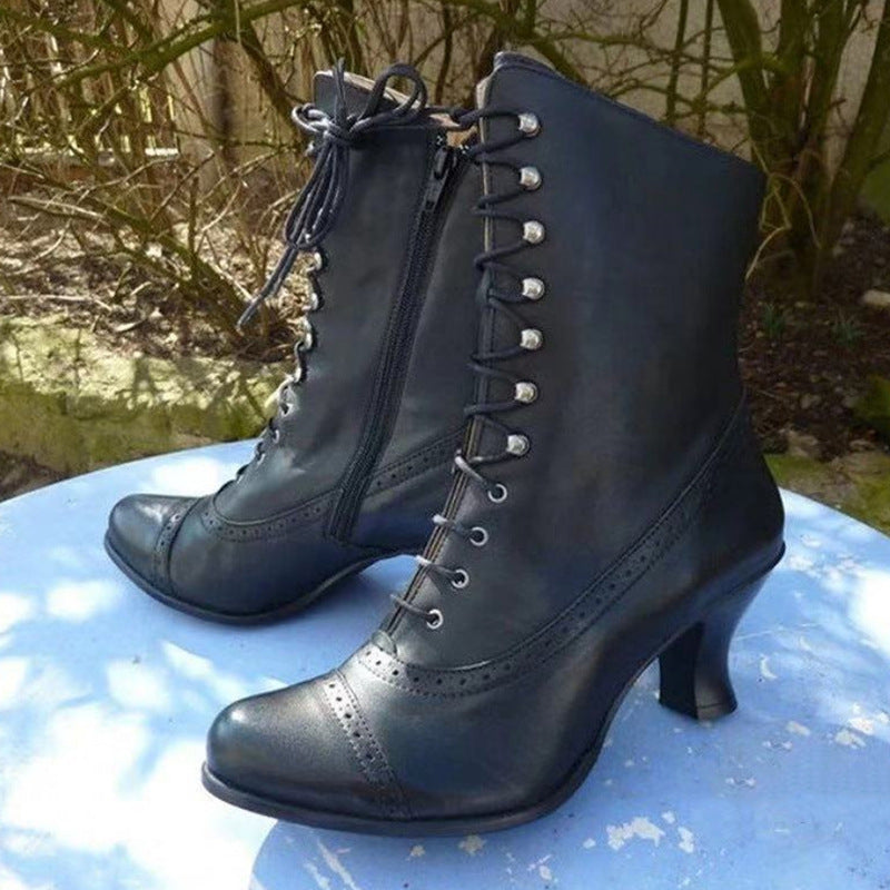 Classic Orthopedic Boots with Timeless Style