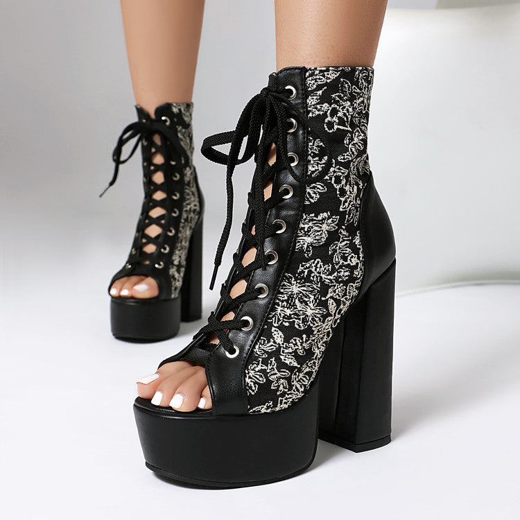 Chic Orthopedic Boots with Unique Design