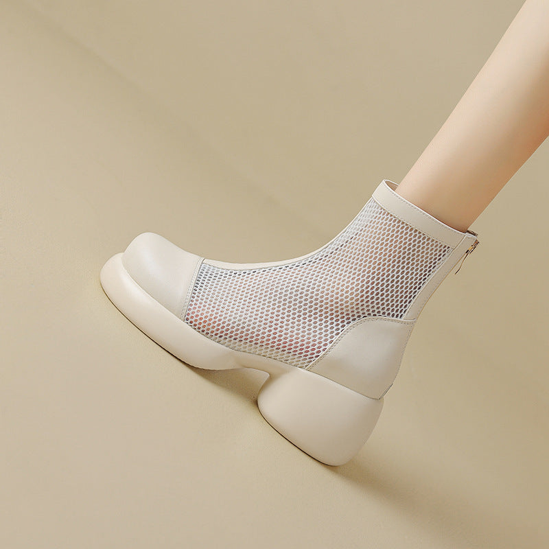 Chic Orthopedic Boots with Unique Design