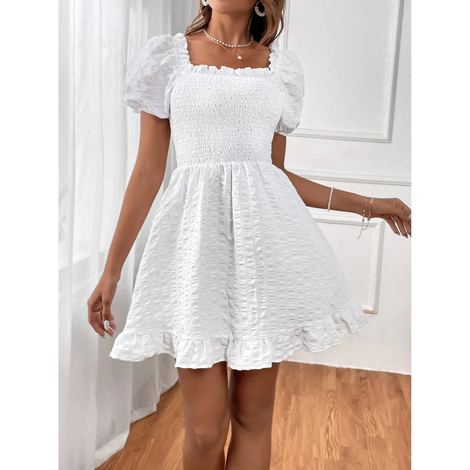 A Vintage Style Dress with Delicate Timeless Details