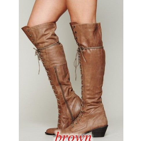 Vintage Inspired Orthopedic Boots