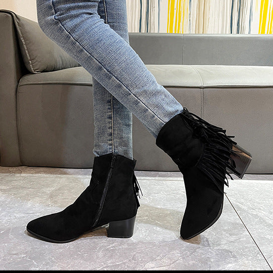Classic Orthopedic Boots with Timeless Style
