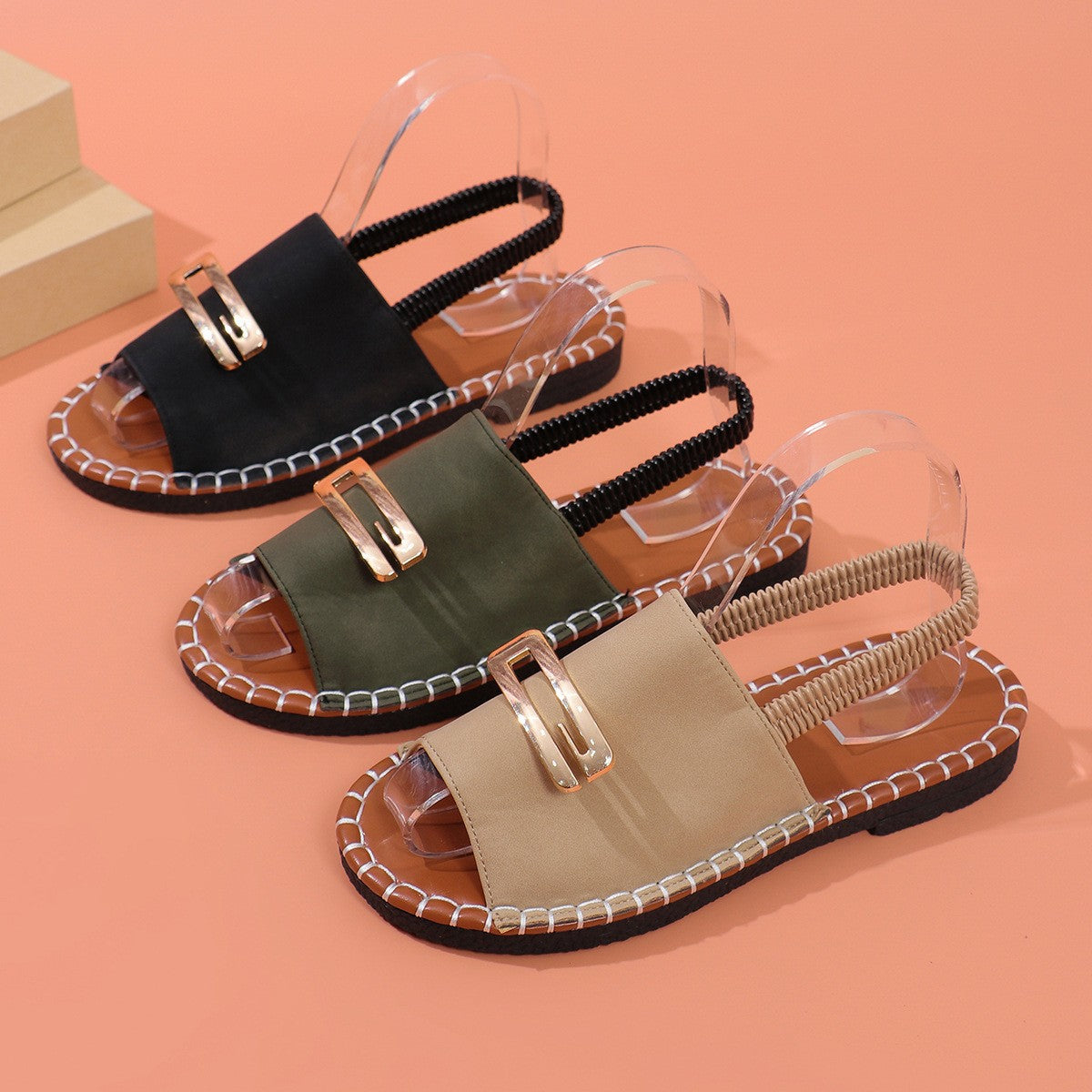 Classic Orthopedic Sandals with Timeless Style