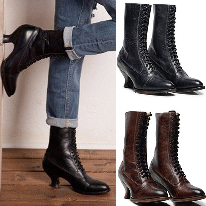 Chic Orthopedic Boots with Unique Design