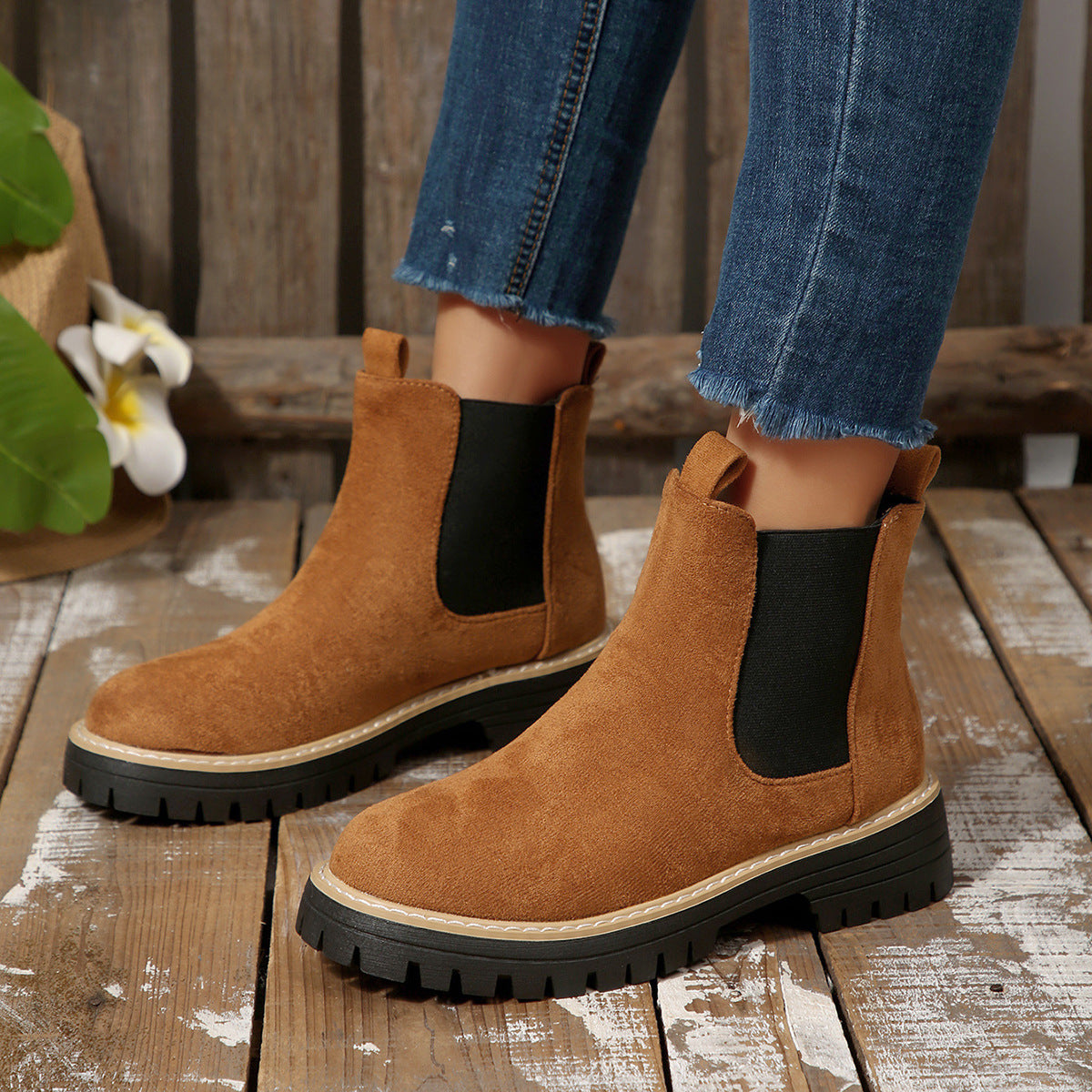 Vintage Inspired Orthopedic Boots