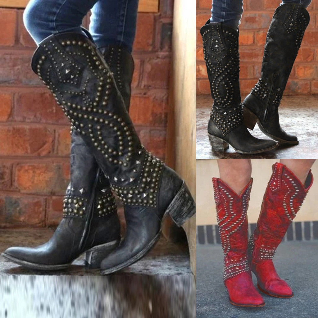 Vintage Inspired Orthopedic Boots