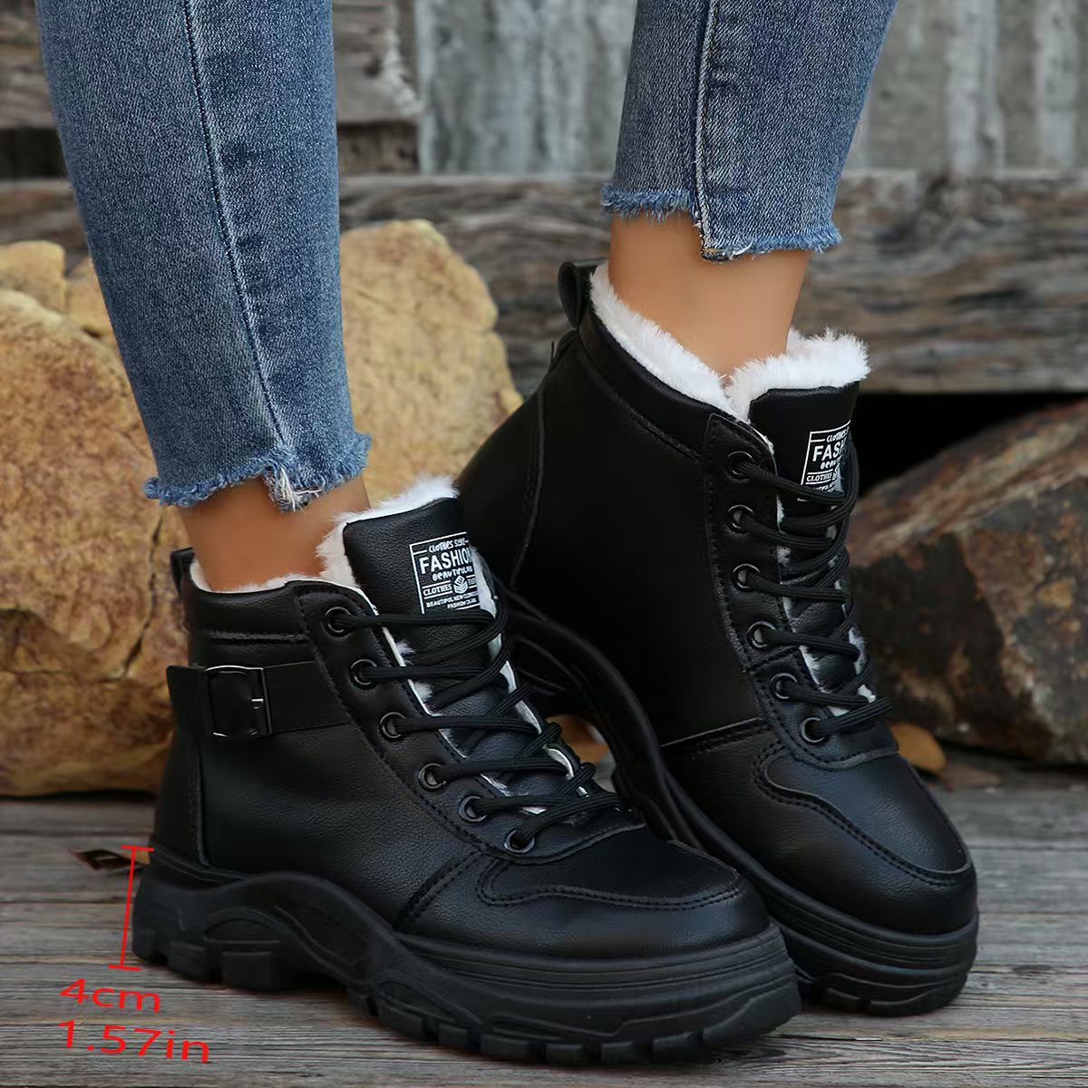 Graceful Orthopedic Boots for Modern Look